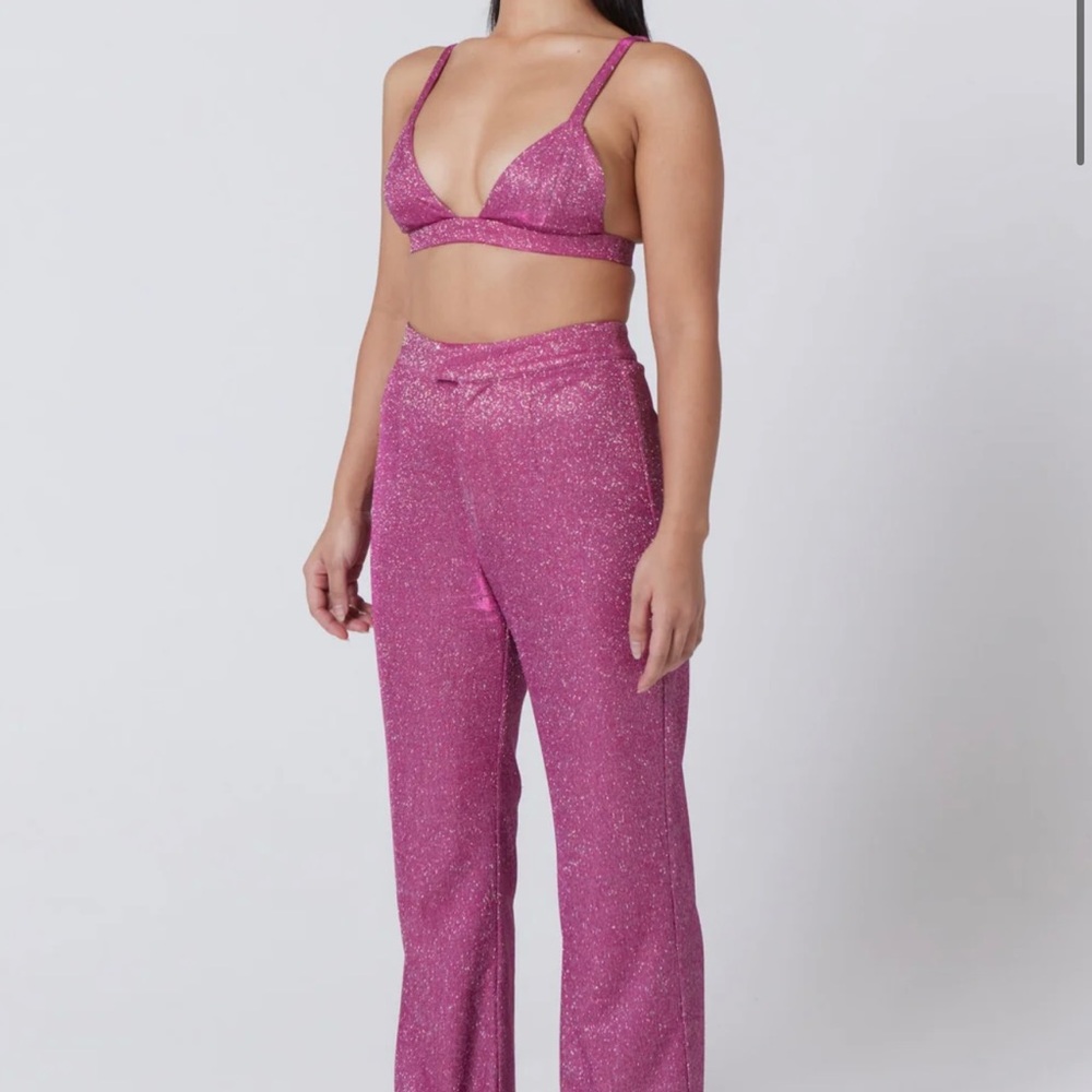 Glitter Suit Trousers